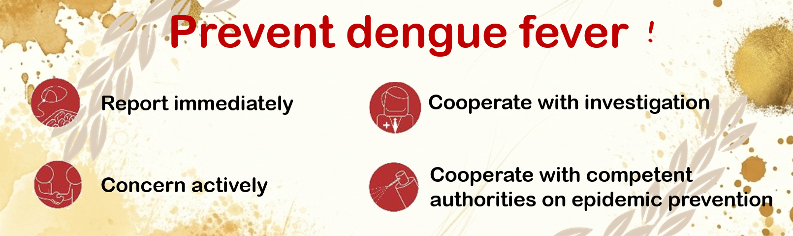 Prevent dengue fever